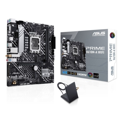ASUS PRIME H610M-A WIFI Intel H610 LGA 1700 micro ATX ASUS PRIME H610M-A WIFI Intel H610 LGA 1700 micro ATX