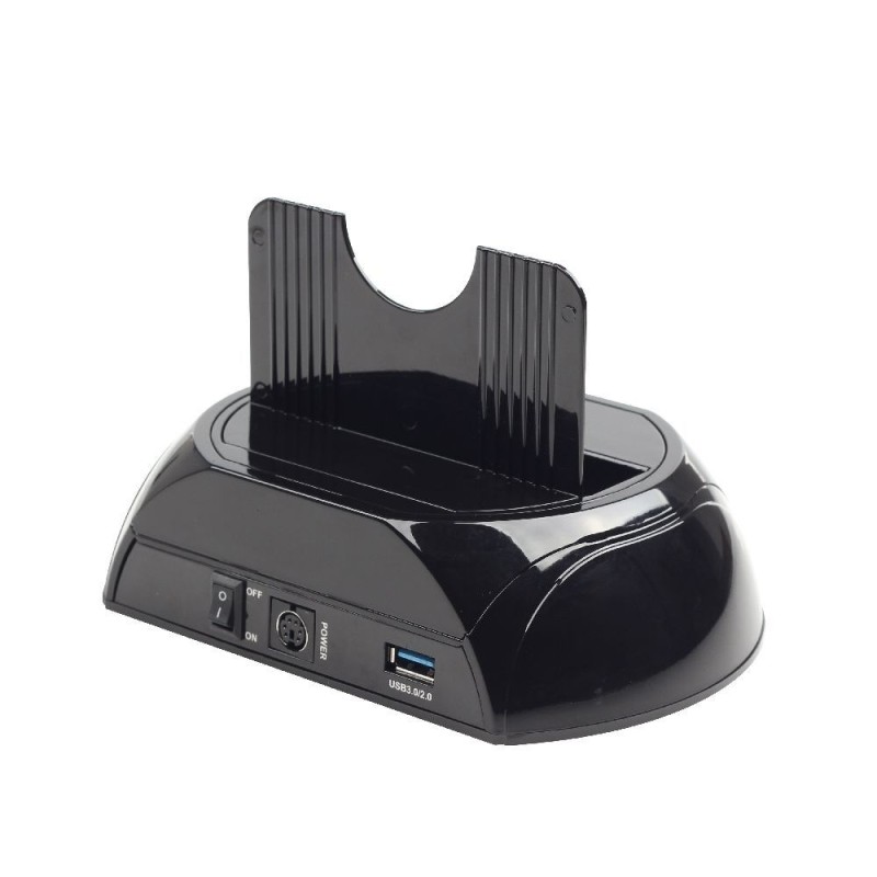 Gembird HD32-U3S-2 storage drive docking station Black Gembird HD32-U3S-2 storage drive docking station Black