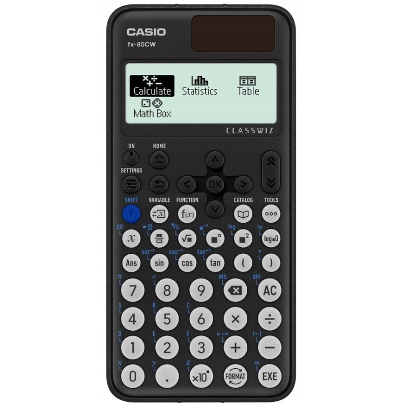 CASIO FX-85CW BOX, CALCULATOR TECHNICAL AND SCIENTIFIC, Calculator recommended for high school and college students