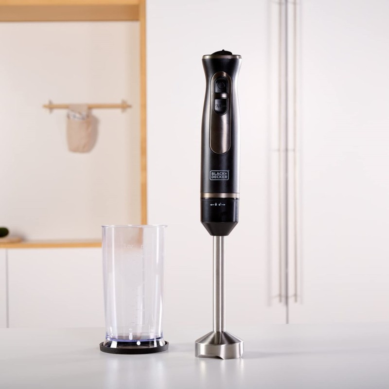 Immersion blender Black+Decker BXHB800E (800W; black) Immersion blender Black+Decker BXHB800E (800W; black)