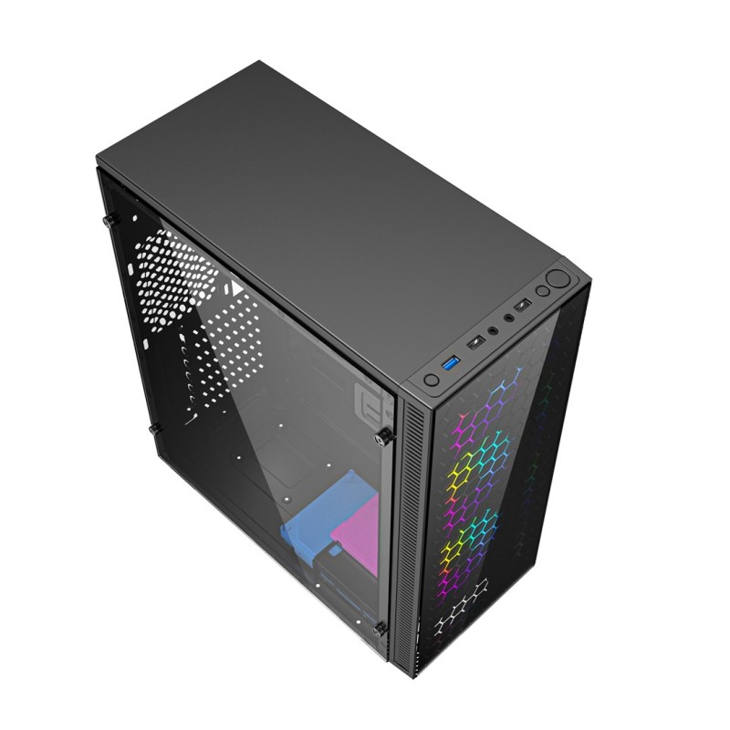 Gembird Fornax 500 Midi Tower Black Gembird Fornax 500 Midi Tower Black