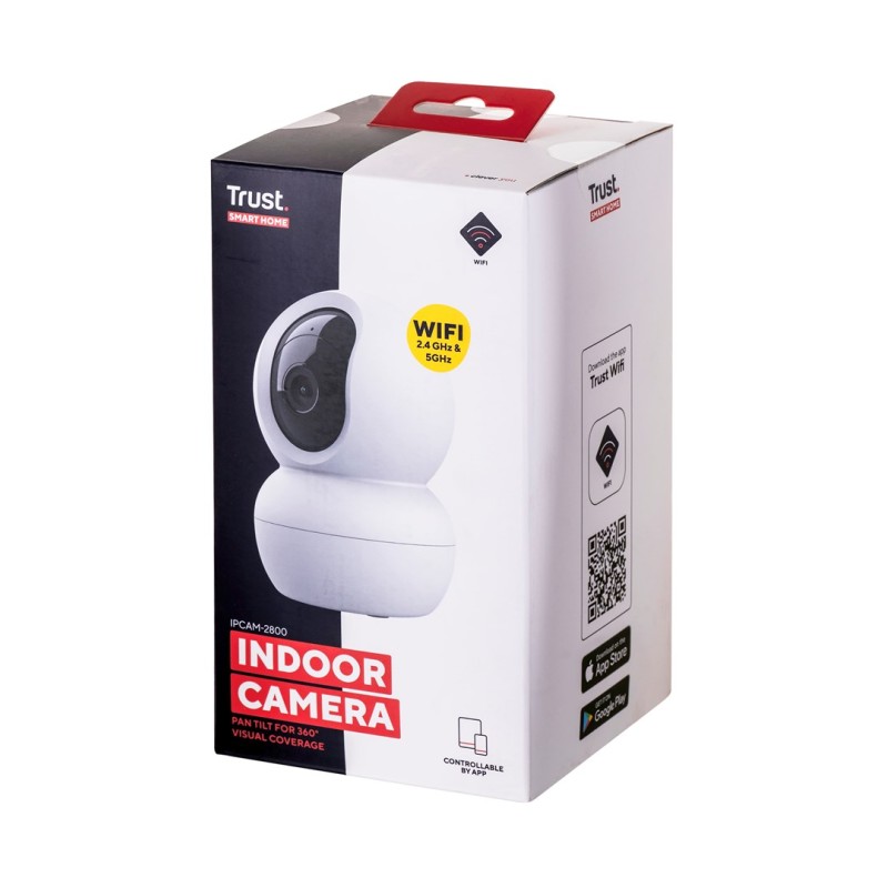 Trust IPCAM-2800 Dome IP security camera Indoor Desk/Wall Trust IPCAM-2800 Dome IP security camera Indoor Desk/Wall