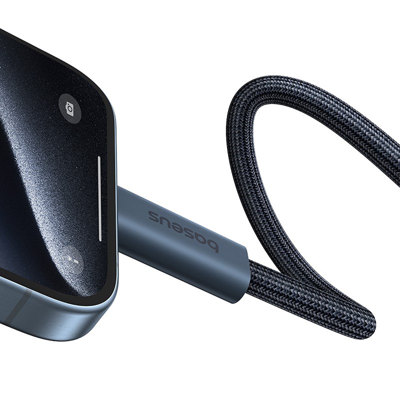 Baseus USB C to USB C data cable 1 m 240 W Black Baseus USB C to USB C data cable 1 m 240 W Black