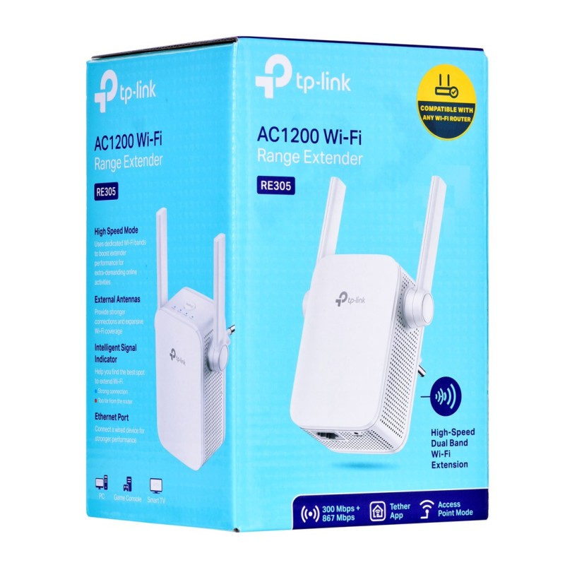 TP-LINK AC1200 Wi-Fi Range Extender TP-LINK AC1200 Wi-Fi Range Extender