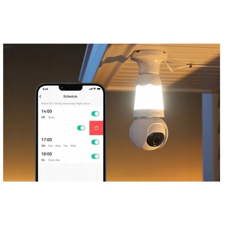 Kamera IP Imou kamera żarówka Bulb Cam 5MP IPC-S6DP Kamera IP Imou kamera żarówka Bulb Cam 5MP IPC-S6DP