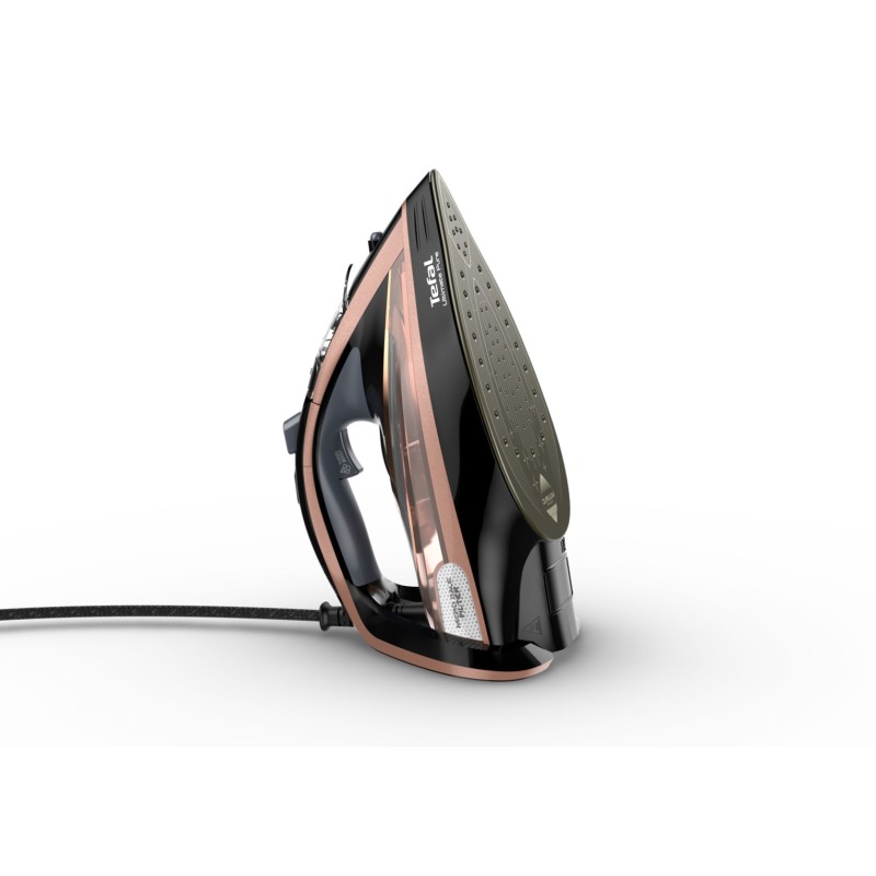 Tefal Ultimate Pure FV9845 iron Dry & Steam iron Durilium Autoclean soleplate 3200 W Black, Copper Tefal Ultimate Pure FV9845 iron Dry & Steam iron Durilium Autoclean soleplate 3200 W Black, Copper