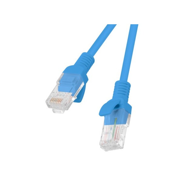 PATCHCORD KAT.6 FTP 0.5M NIEBIESKI FLUKE PASSED LANBERG 10-PACK PATCHCORD KAT.6 FTP 0.5M NIEBIESKI FLUKE PASSED LANBERG 10-PACK