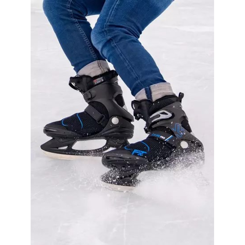 Łyżwy męskie K2 F.I.T. ICE PRO black/blue 40.5 Łyżwy męskie K2 F.I.T. ICE PRO black/blue 40.5