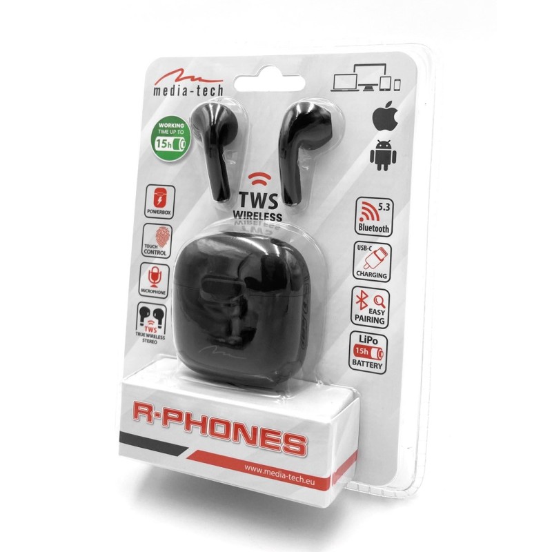 Wireless headphones R-PHONES TWS MT3589K