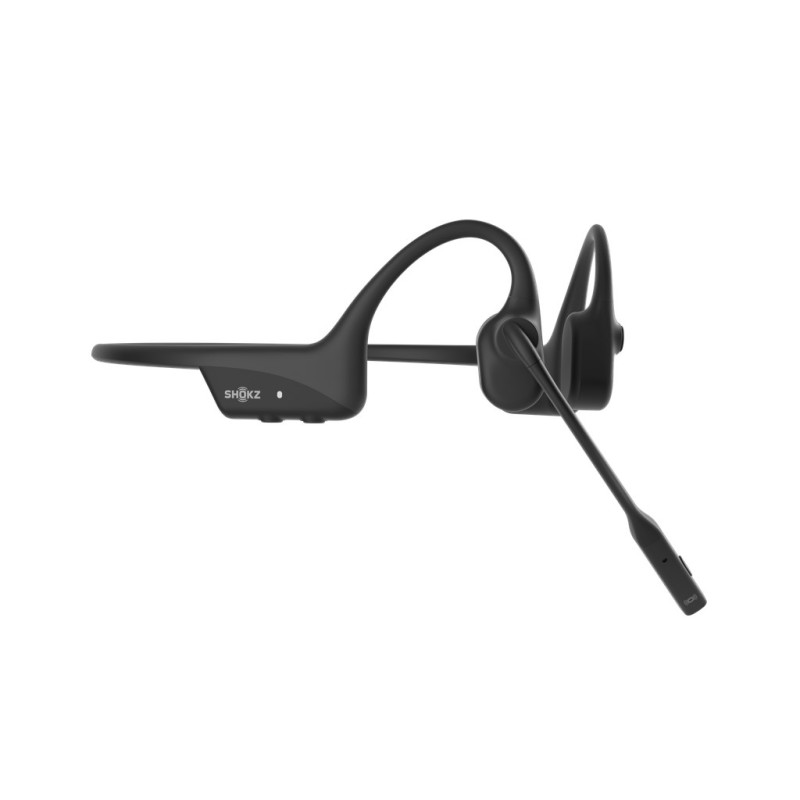 SHOKZ OpenComm2 2025 Upgrade Wireless Bluetooth Bone Conduction Videoconferencing Headset with USB-C Charging Port | 16 Hr Talk Time, 29m Wireless Range, 1 Hr Charge Time | Includes Noise Cancelling Boom Mic, Black SHOKZ OpenComm2 2025 Upgrade Wireless Bluetooth Bone Conduction Videoconferencing Headset with USB-C Charging Port | 16 Hr Talk Time, 29m Wireless Range, 1 Hr Charge Time | Includes Noise Cancelling Boom Mic, Black