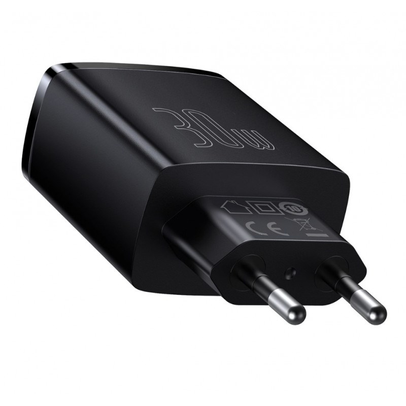 Baseus CCXJ-E01 mobile device charger Smartphone, Smartwatch, Tablet Black AC Fast charging Indoor Baseus CCXJ-E01 mobile device charger Smartphone, Smartwatch, Tablet Black AC Fast charging Indoor
