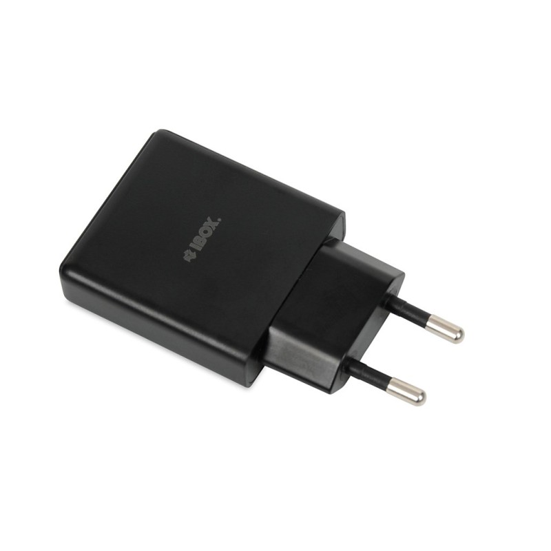 iBOX C-43 Slim GaN PD30W Wall charger, Black iBOX C-43 Slim GaN PD30W Wall charger, Black