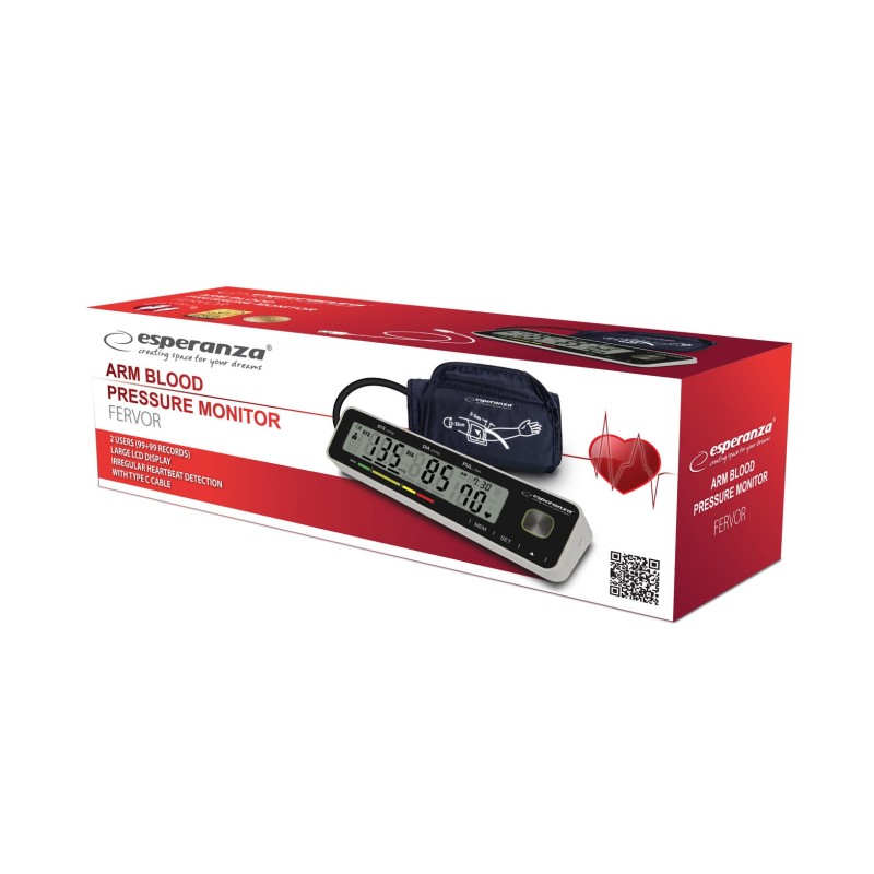 Esperanza ECB009 upper arm blood pressure monitor Esperanza ECB009 upper arm blood pressure monitor