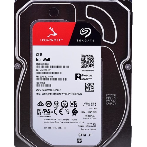 Seagate IronWolf ST2000VN003 internal hard drive 3.5 Seagate IronWolf ST2000VN003 internal hard drive 3.5