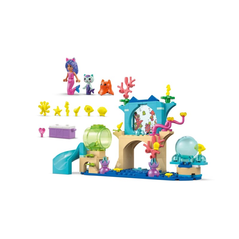 LEGO GABBY’S DOLLHOUSE 11204 Mermaid Gabby's Aquarium Adventure