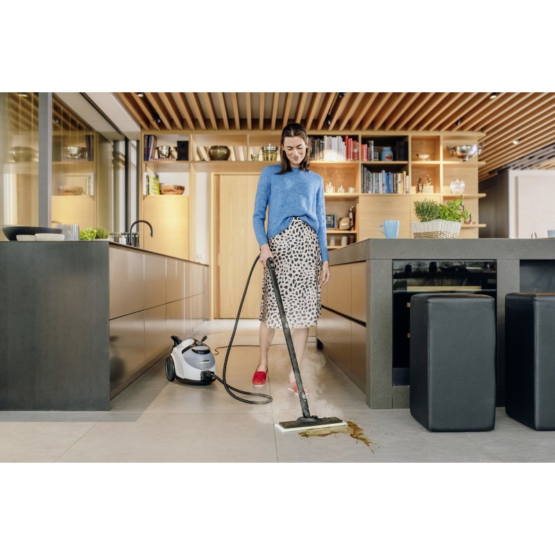 Kärcher SC 5 EasyFix IRON PLUG Cylinder steam cleaner 1.5 L 2250 W Black, White Kärcher SC 5 EasyFix IRON PLUG Cylinder steam cleaner 1.5 L 2250 W Black, White