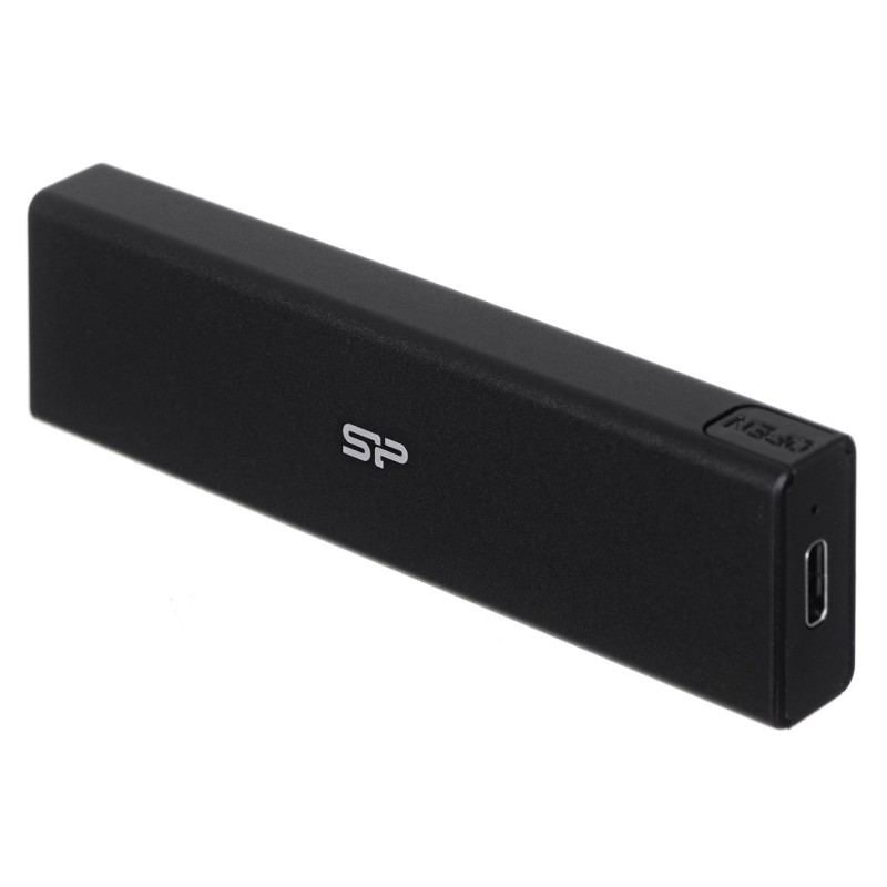 SILICON POWER PD60 Enclosure USB-C case M.2 PCIe NVMe SSD / M.2 SATA SSD (SP000HSPSDPD60CK) Black SILICON POWER PD60 Enclosure USB-C case M.2 PCIe NVMe SSD / M.2 SATA SSD (SP000HSPSDPD60CK) Black