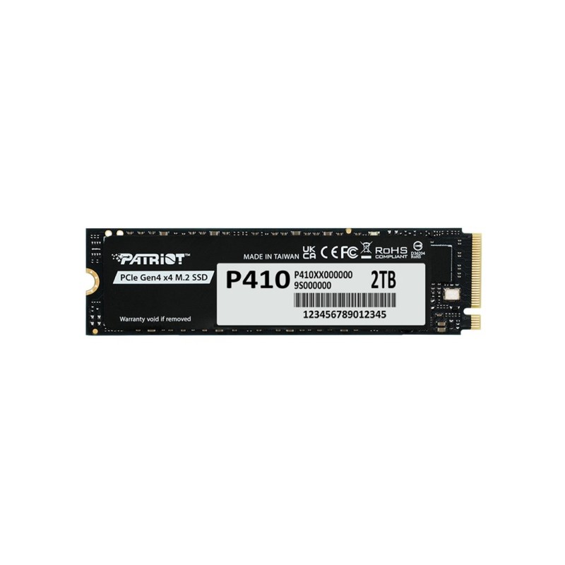 SSD Patriot Viper P410 M.2 PCI-Ex4 NVMe 1.4 2TB 5GB/s (P410P2TBM28H) SSD Patriot Viper P410 M.2 PCI-Ex4 NVMe 1.4 2TB 5GB/s (P410P2TBM28H)