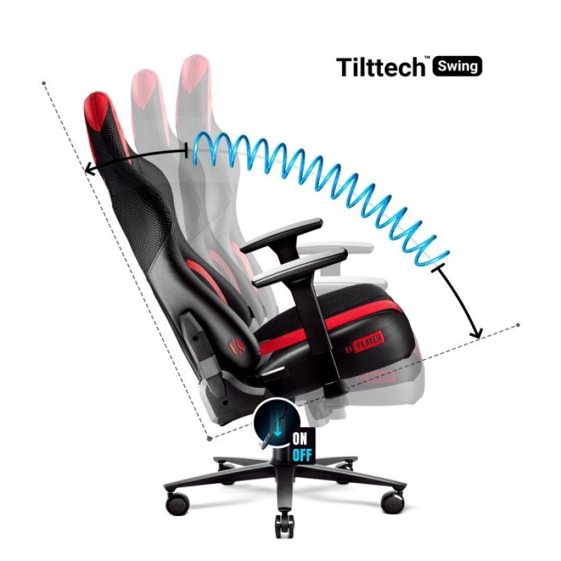 Diablo X-PLAYER 2.0. normal gaming chair Crimson anthracite Diablo X-PLAYER 2.0. normal gaming chair Crimson anthracite