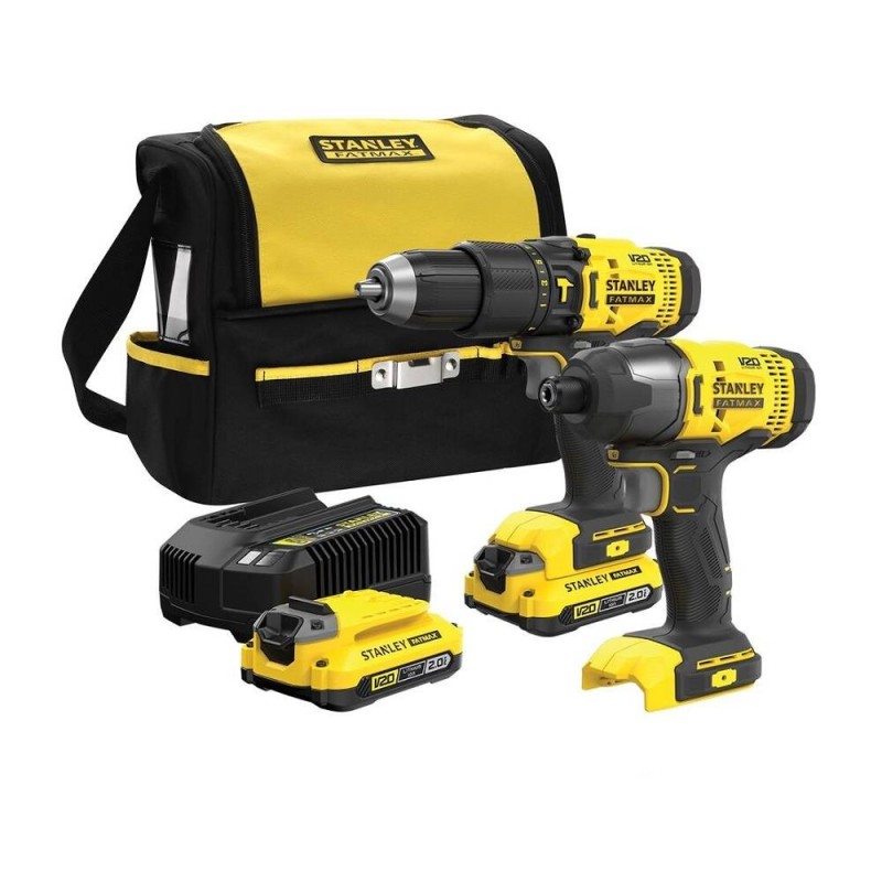 SFMCK465D2S STANLEY set (drill/screwdriver and impact wrench)