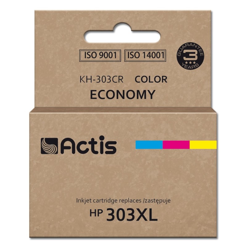 Actis KH-303CR ink for HP printer, replacement HP 303XL T6N03AE; Premium; 18ml; 415 pages; colour