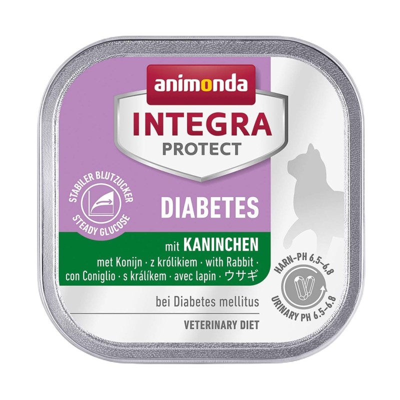 ANIMONDA Integra Protect Diabetes Rabbit - wet cat food - 100g