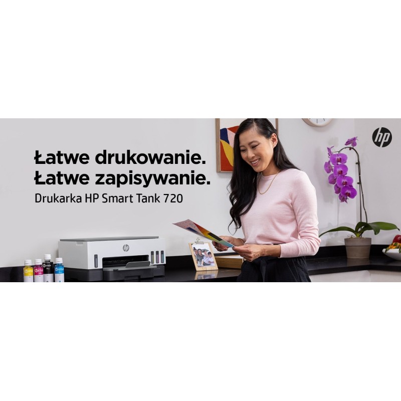 HP Smart Tank 720 All-in-One Thermal inkjet A4 4800 x 1200 DPI 15 ppm Wi-Fi HP Smart Tank 720 All-in-One Thermal inkjet A4 4800 x 1200 DPI 15 ppm Wi-Fi