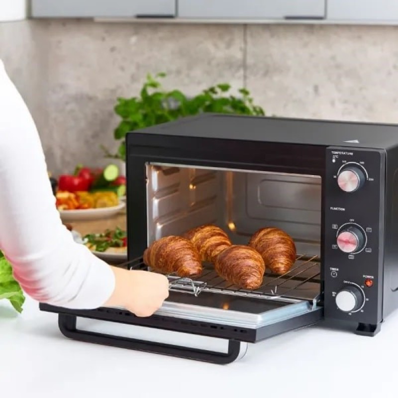 Mini oven Lafe LAFPIE45891 (Mechanical; 900 W; Black) Mini oven Lafe LAFPIE45891 (Mechanical; 900 W; Black)
