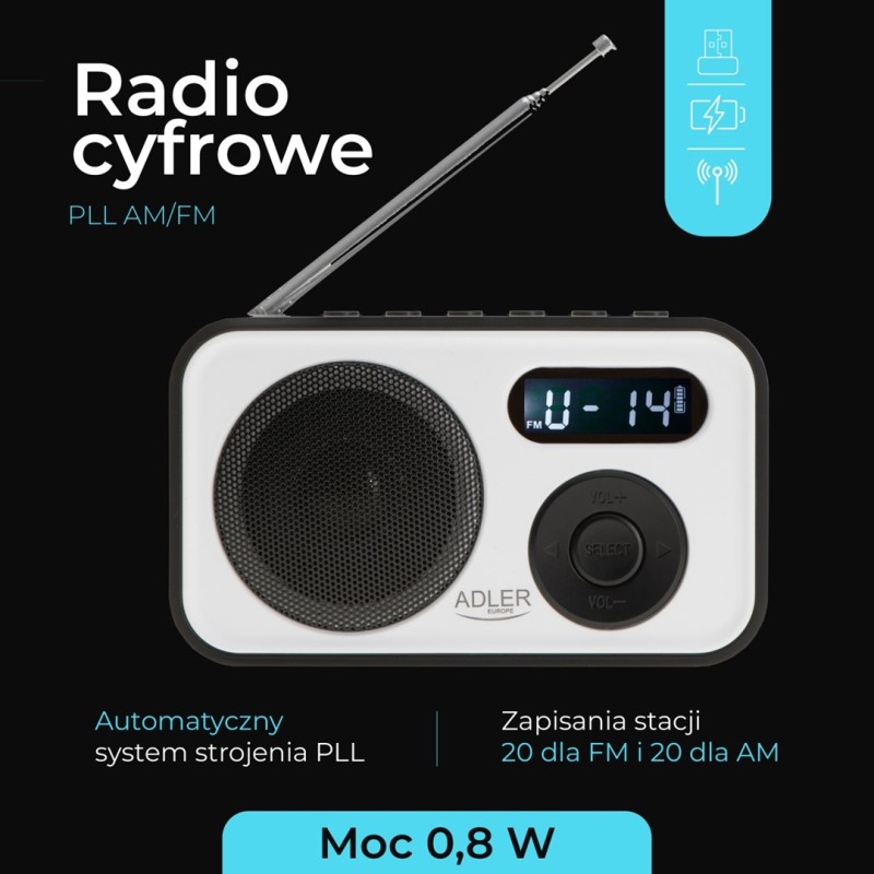 Radio ADLER AD 1906 Radio ADLER AD 1906