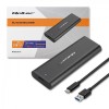 Qoltec 50311 storage drive enclosure SSD enclosure Black M.2 Qoltec 50311 storage drive enclosure SSD enclosure Black M.2
