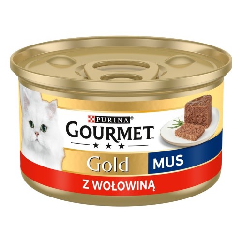GOURMET Gold Beef - wet cat food - 85g GOURMET Gold Beef - wet cat food - 85g
