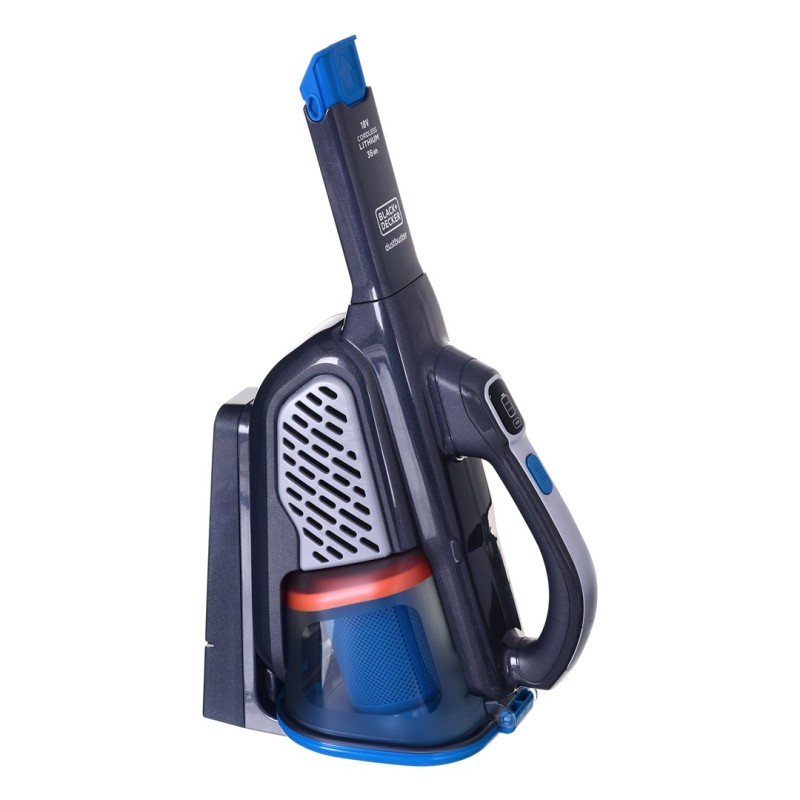 Black & Decker BHHV520BF handheld vacuum Black, Blue, Silver Bagless Black & Decker BHHV520BF handheld vacuum Black, Blue, Silver Bagless