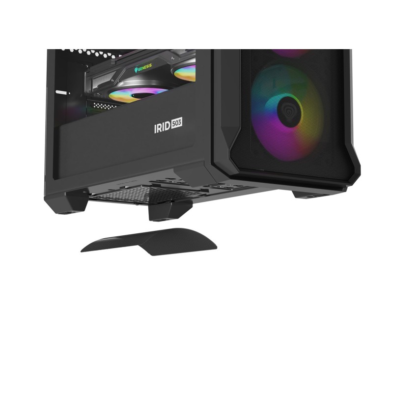 GENESIS CASE IRID 503 ARGB MICRO TOWER GENESIS CASE IRID 503 ARGB MICRO TOWER