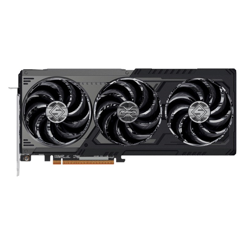 ASRock AMD Radeon™ RX 9070 XT Steel Legend Dark 16GB graphics card ASRock AMD Radeon™ RX 9070 XT Steel Legend Dark 16GB graphics card