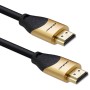 Qoltec 50356 HDMI v2.1 Cable Ultra high speed 8K | 60Hz | 28AWG | GOLD | 3m