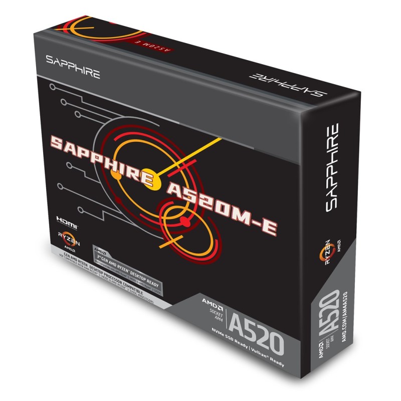SAPPHIRE A520M-E motherboard