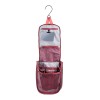 Kosmetyczka turystyczna DEUTER Wash Center I caspia-raisin