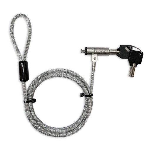 Techly Notebook Security Padlock with Key for Nano Slot Techly Notebook Security Padlock with Key for Nano Slot