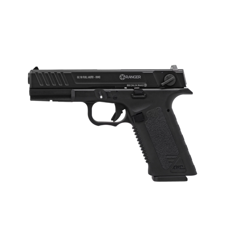 Air rifle pistol Ranger GL18 Full Auto Blowback Kal.4.5 BBS 18-shots KWC Air rifle pistol Ranger GL18 Full Auto Blowback Kal.4.5 BBS 18-shots KWC