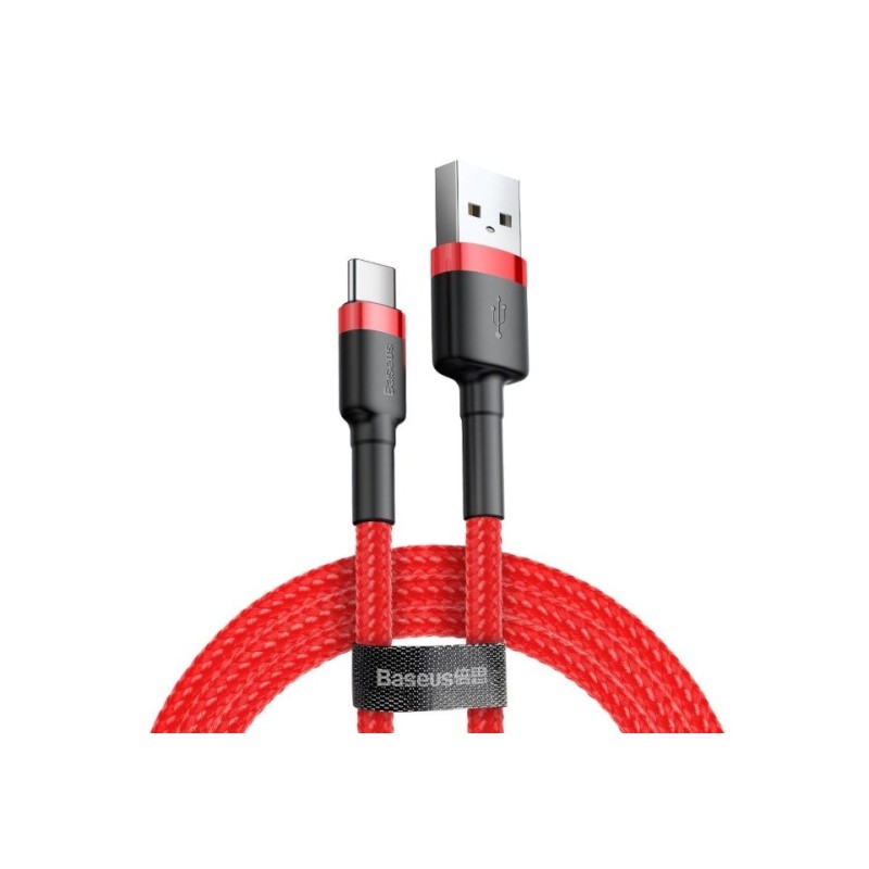 USB-C cable Baseus Cafule 2A 2m (red) USB-C cable Baseus Cafule 2A 2m (red)