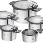 ZWILLING SIMPLIFY 66870-005-0 Pots set Stainless steel 5 pcs. Silver Black