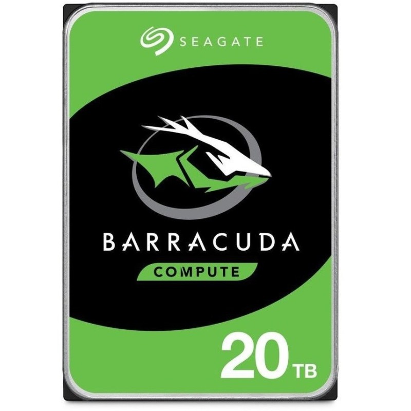 Seagate Barracuda 20TB internal hard drive 7200 RPM 512 MB 3.5