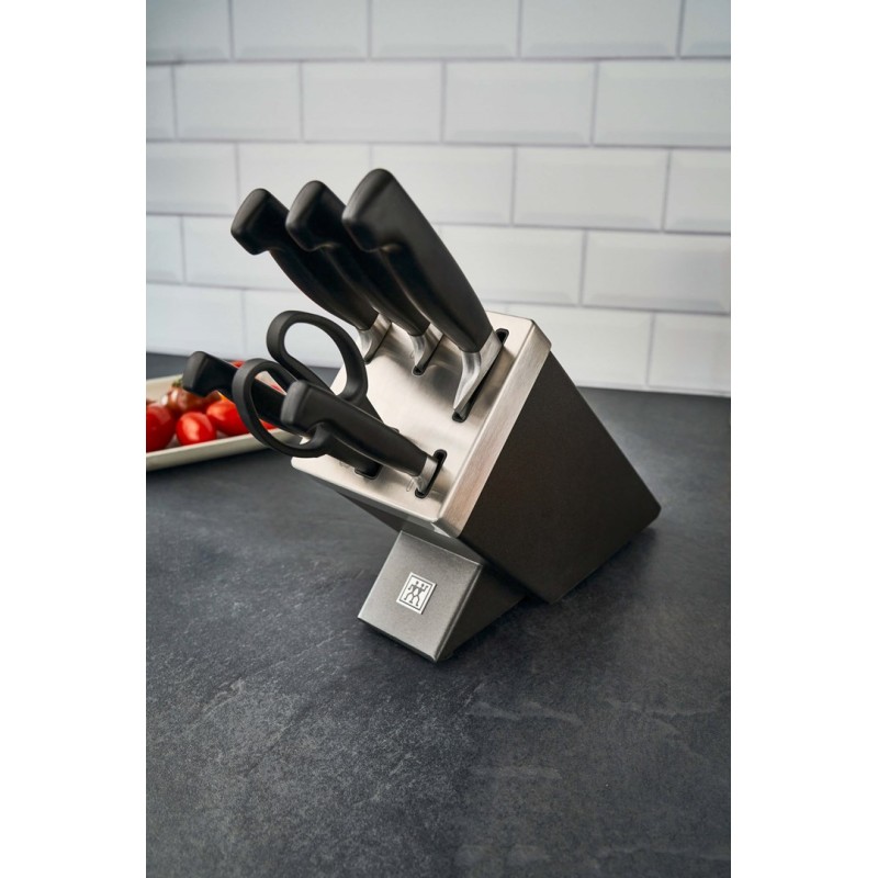 ZWILLING FOUR STAR 35148-507-0 kitchen knife/cutlery block set 7 pc(s) Grey ZWILLING FOUR STAR 35148-507-0 kitchen knife/cutlery block set 7 pc(s) Grey