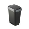 ROTHO Twist Silver - trash bin – 25l ROTHO Twist Silver - trash bin – 25l
