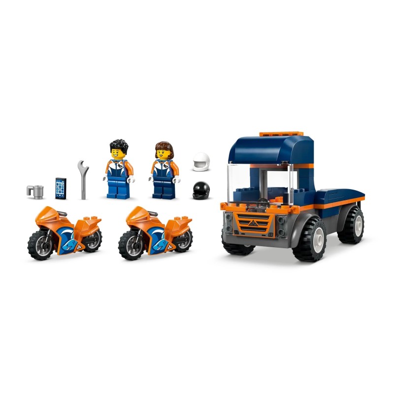 LEGO CITY 60491 Motorcycle Transporter