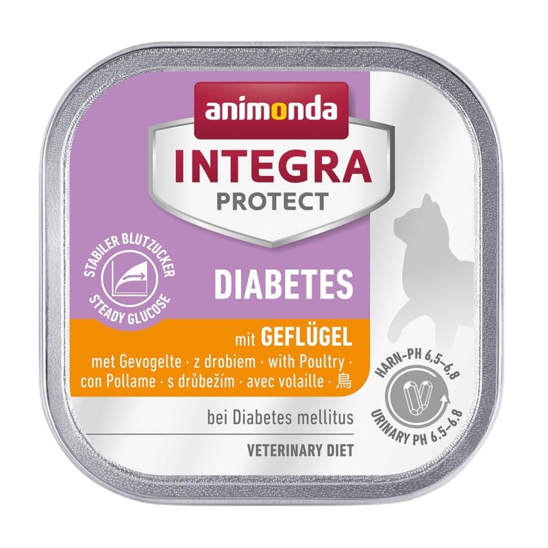 ANIMONDA Integra Protect Diabetes Chicken - wet cat food - 100g