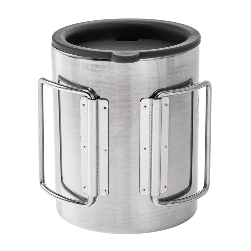 Helikon Thermal mug with lid 250 ml Silver, Black Helikon Thermal mug with lid 250 ml Silver, Black