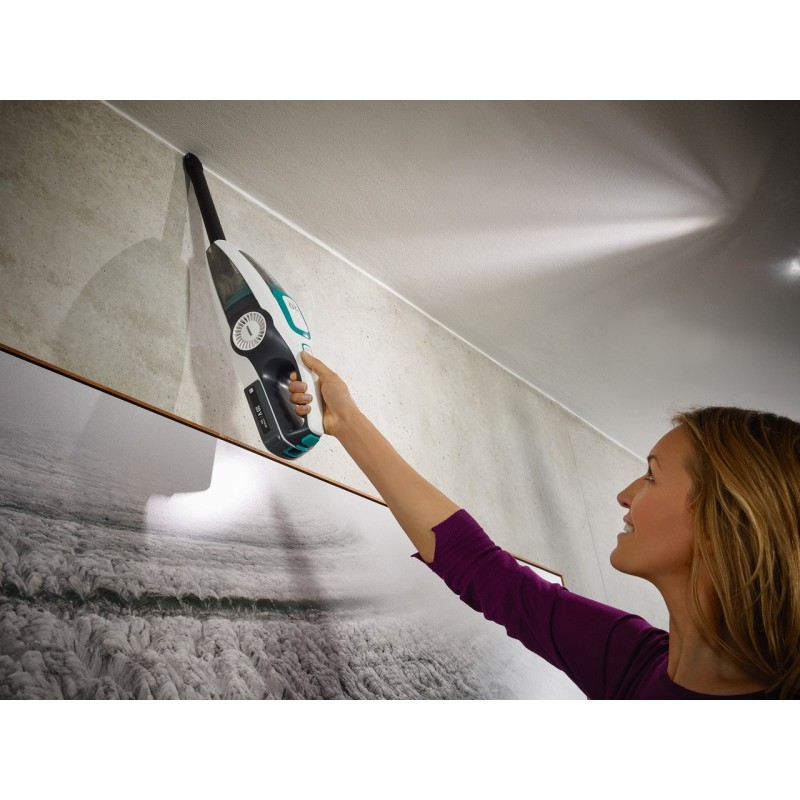 Leifheit PowerVac 2in1 2-in-1 stick vacuum Battery Dry Cyclonic Bagless Black, Blue, White