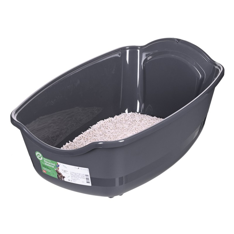 DIAMENTIQ BAYA light grey/dark grey - cat litter box - 55,5 x 40 x 38,7 cm DIAMENTIQ BAYA light grey/dark grey - cat litter box - 55,5 x 40 x 38,7 cm