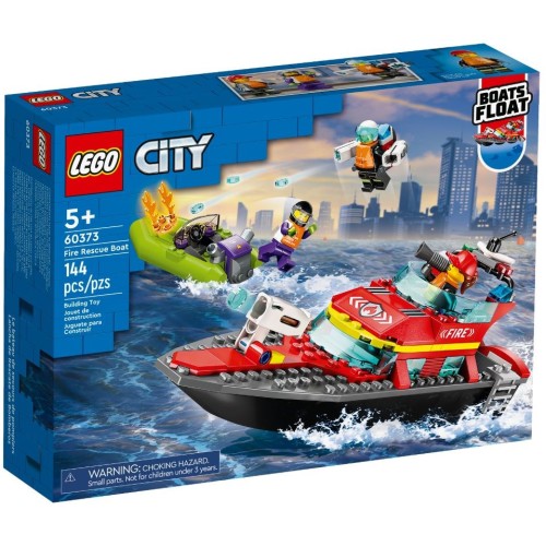 LEGO CITY 60373 FIRE RESCUE BOAT LEGO CITY 60373 FIRE RESCUE BOAT